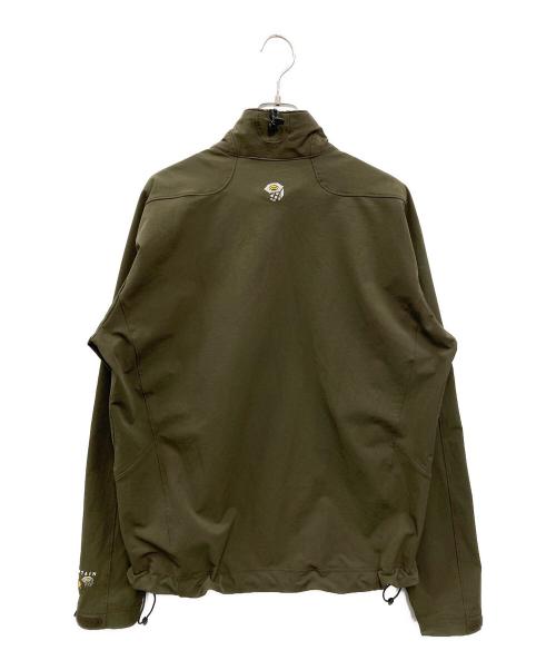 MOUNTAIN HARD WEAR（マウンテンハードウェア）MOUNTAIN HARD WEAR (マウンテンハードウェア) 【古着】soft shell jacket オリーブ サイズ:XLの古着・服飾アイテム