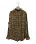 POLO RALPH LAUREN (ポロ・ラルフローレン) リネンチェックシャツ ブラウン サイズ:XL：7000円