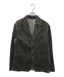 POLO RALPH LAUREN（ポロ・ラルフローレン）の古着「コーデュロイテーラードジャケット」｜グレー