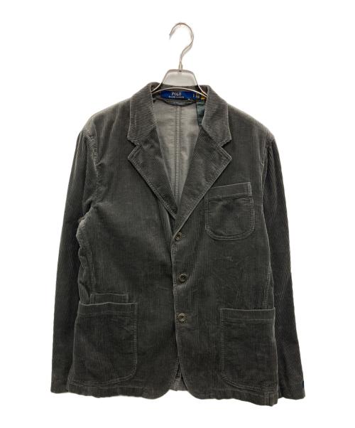 POLO RALPH LAUREN（ポロ・ラルフローレン）POLO RALPH LAUREN (ポロ・ラルフローレン) コーデュロイテーラードジャケット グレー サイズ:Sの古着・服飾アイテム