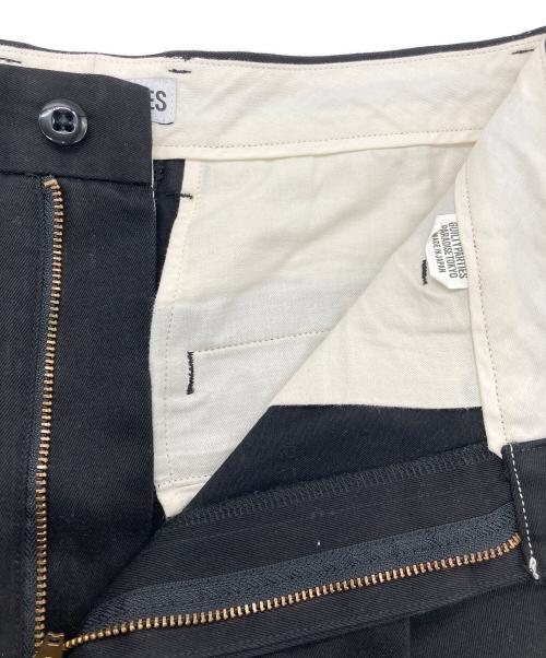 WACKO MARIA（ワコマリア）WACKO MARIA (ワコマリア) DOUBLE PLEATED CHINO ブラック サイズ:Sの古着・服飾アイテム