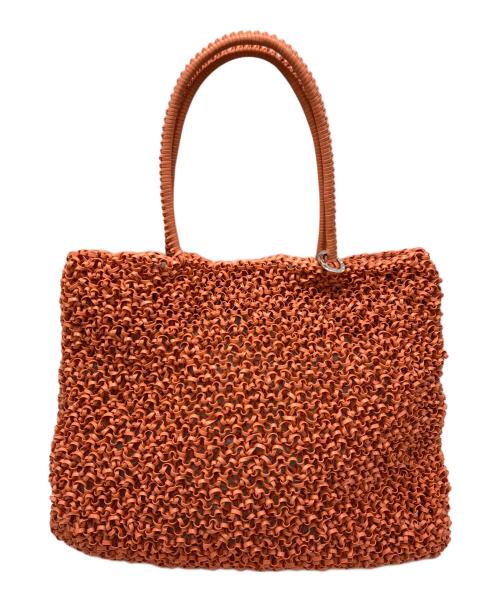 ANTEPRIMA（アンテプリマ）ANTEPRIMA (アンテプリマ) STANDARD ワイヤートートバッグ オレンジの古着・服飾アイテム