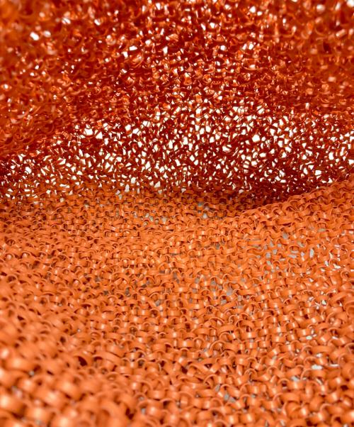 ANTEPRIMA（アンテプリマ）ANTEPRIMA (アンテプリマ) STANDARD ワイヤートートバッグ オレンジの古着・服飾アイテム