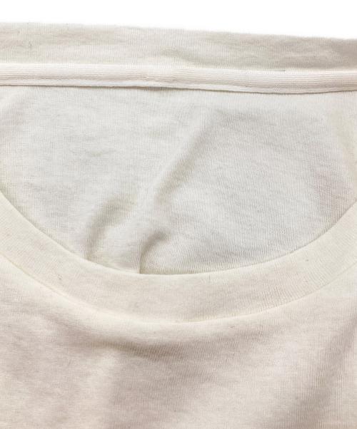 cccmalie（シーマリー）cccmalie (シーマリー) 裾レースシアーカットソー ホワイト サイズ:36の古着・服飾アイテム