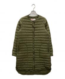 Traditional Weatherwear（トラディショナルウェザーウェア）の古着「ARKLEY LONG DOWN PA」｜カーキ