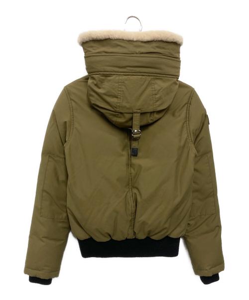 OSC CROSS（オーエスシー クロス）OSC CROSS (オーエスシー クロス) リアルボアダウンジャケット オリーブ サイズ:XSの古着・服飾アイテム