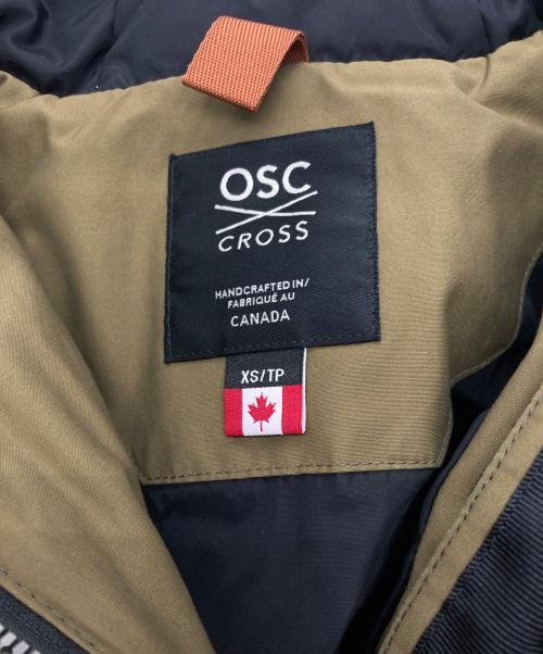 OSC CROSS（オーエスシー クロス）OSC CROSS (オーエスシー クロス) リアルボアダウンジャケット オリーブ サイズ:XSの古着・服飾アイテム