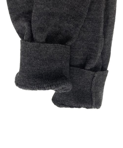 Martin Margiela1（マルタンマルジェラ1）Martin Margiela1 (マルタンマルジェラ1) 皺加工ウールニット グレー サイズ:Sの古着・服飾アイテム