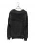 Martin Margiela1 (マルタンマルジェラ1) 皺加工ウールニット グレー サイズ:S：25000円