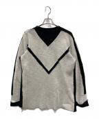 Martin Margiela 10マルタン・マルジェラ 10）の古着「切替カットソー」｜グレー