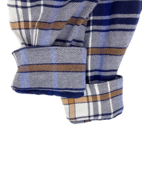 GIVENCHY（ジバンシィ）GIVENCHY (ジバンシィ) 長袖ネルシャツ ブルー サイズ:39の古着・服飾アイテム