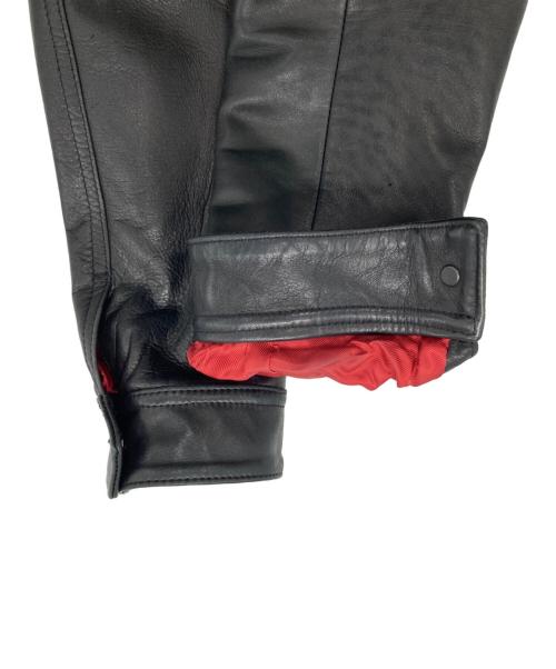 HOSU.ATPD（ホス）HOSU.ATPD (ホス) ホースレザートラッカージャケット ブラック サイズ:Lの古着・服飾アイテム