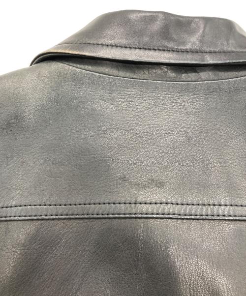 HOSU.ATPD（ホス）HOSU.ATPD (ホス) ホースレザートラッカージャケット ブラック サイズ:Lの古着・服飾アイテム