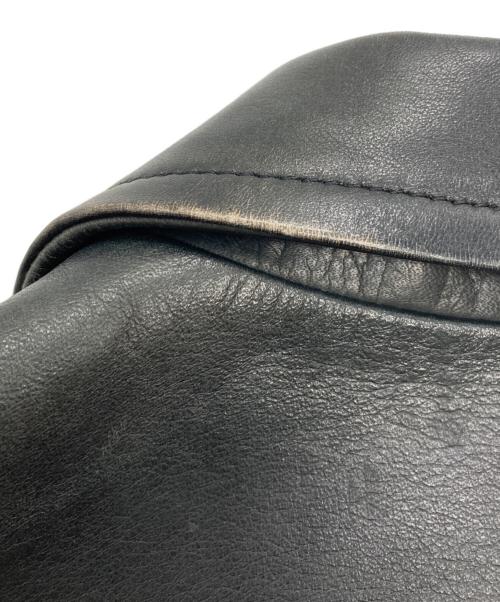 HOSU.ATPD（ホス）HOSU.ATPD (ホス) ホースレザートラッカージャケット ブラック サイズ:Lの古着・服飾アイテム