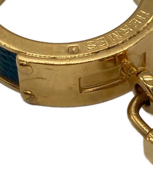 HERMES（エルメス）HERMES (エルメス) ケリー カデナモチーフ GP スカーフリング ゴールド サイズ:記載無しの古着・服飾アイテム