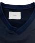 中古・古着 stein (シュタイン) DIVIDE SLEEVE V NECK SWEAT ブラック サイズ:S：8000円
