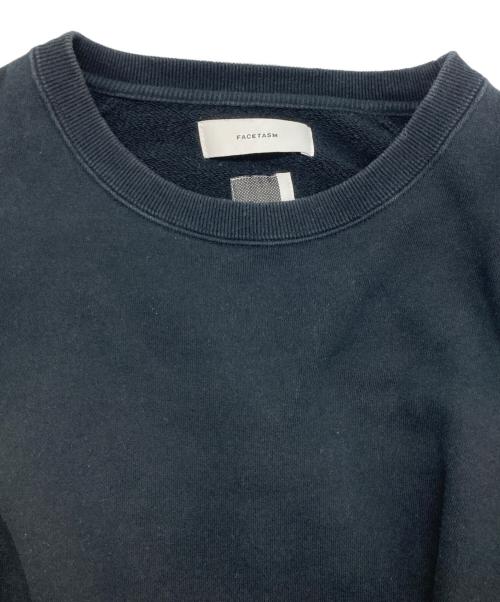 FACETASM（ファセッタズム）FACETASM (ファセッタズム) ZIPPER RIB SWEAT ブラック サイズ:SIZE 4の古着・服飾アイテム