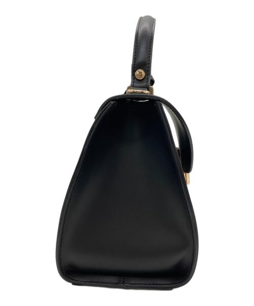 Gianni Notaro（ジャンニ ノターロ）GIANNI NOTARO (ジャンニ ノターロ) Special order flap handbag ブラックの古着・服飾アイテム