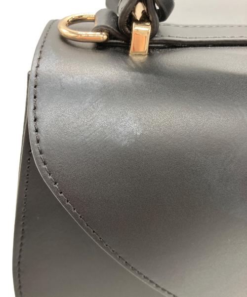 Gianni Notaro（ジャンニ ノターロ）GIANNI NOTARO (ジャンニ ノターロ) Special order flap handbag ブラックの古着・服飾アイテム