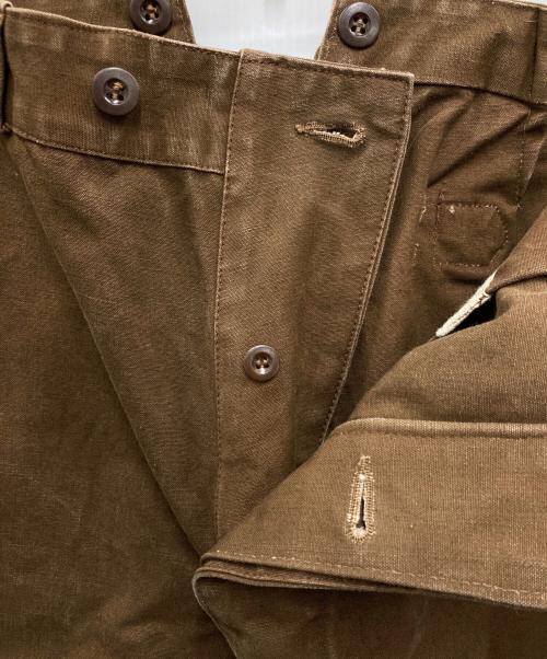 IPPCF（アイピーピーシーエフ）IPPCF (アイピーピーシーエフ) シンチバック ダブルニー レイルロードパンツ ブラウン サイズ:SIZE 92/73の古着・服飾アイテム