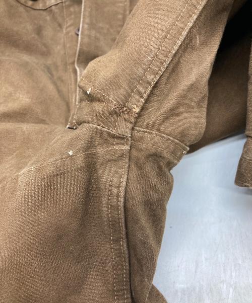 IPPCF（アイピーピーシーエフ）IPPCF (アイピーピーシーエフ) シンチバック ダブルニー レイルロードパンツ ブラウン サイズ:SIZE 92/73の古着・服飾アイテム