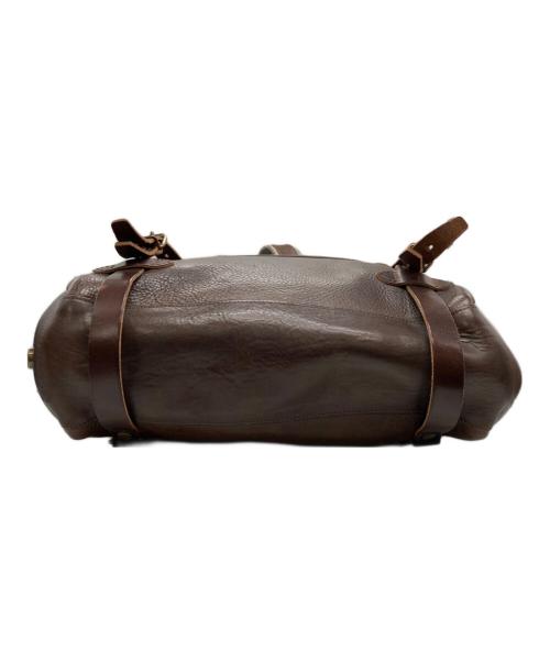 Bleu de chauffe（ブルードゥシャフ）bleu de chauffe (ブルードゥシャフ) レザーバックパック ブラウンの古着・服飾アイテム