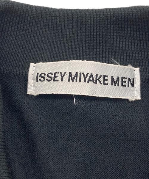 ISSEY MIYAKE MEN（イッセイミヤケメン）ISSEY MIYAKE MEN (イッセイミヤケメン) ロングスリーブポロシャツ ブラック サイズ:Lの古着・服飾アイテム