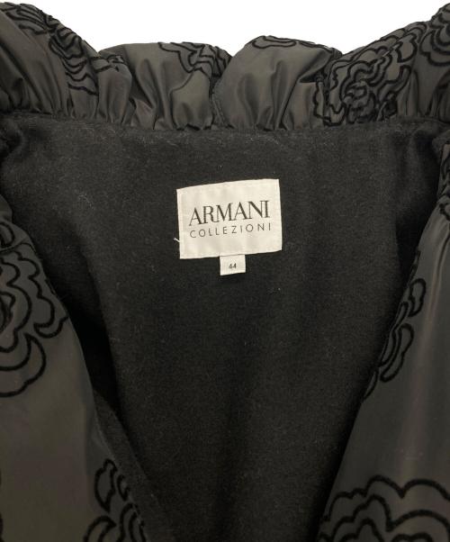 ARMANI COLLEZIONI（アルマーニ コレツィオーニ）ARMANI COLLEZIONI (アルマーニ コレツィオーニ) ARMANI COLLEZIONI ダウンジャケット ブラック サイズ:Mの古着・服飾アイテム