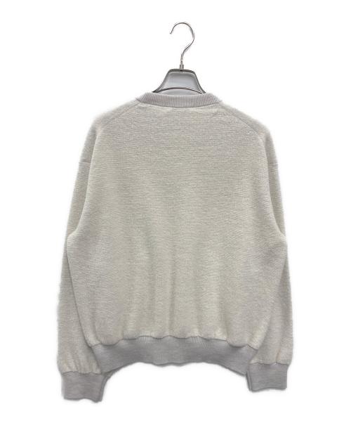 SLOANE（スローン）SLOANE (スローン) 12Ｇパイル編みクルーネック グレー サイズ:3の古着・服飾アイテム