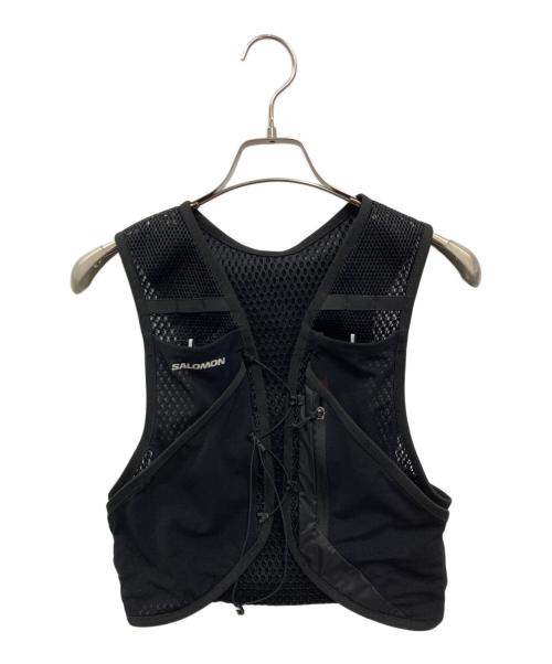 SALOMON（サロモン）SALOMON (サロモン) ACTIVE SKIN 4 ハイドレーションベスト ブラック サイズ:Lの古着・服飾アイテム