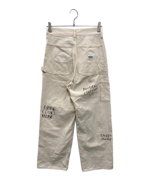 PAY DAY（ペイデイ）PAY DAY (ペイデイ) ペインターパンツ アイボリー サイズ:Sの古着・服飾アイテム