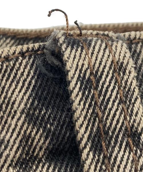 PASSPORT（パスポート）PASSPORT (パスポート) PASSPORT デニムパンツ ブラック サイズ:34の古着・服飾アイテム