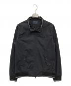 FRED PERRY×BEAMSフレッドペリー×ビームス）の古着「ナイロンハリントンジャケット」｜ブラック