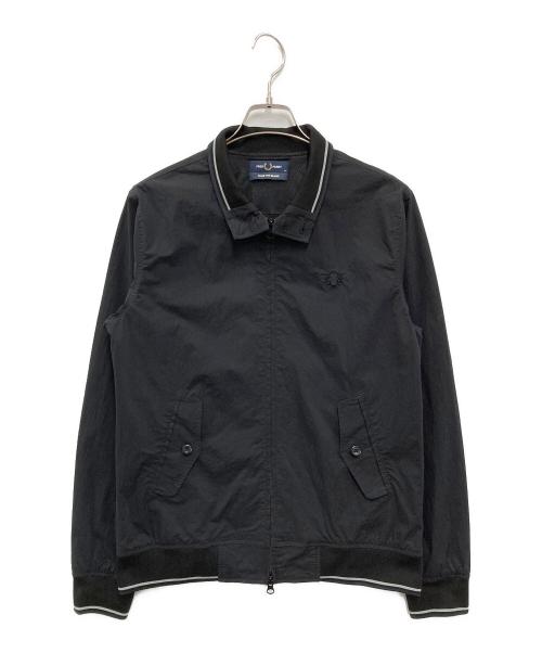 FRED PERRY（フレッドペリー）FRED PERRY (フレッドペリー) BEAMS (ビームス) ナイロンハリントンジャケット ブラック サイズ:Mの古着・服飾アイテム
