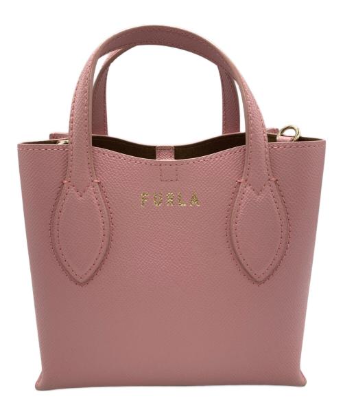 FURLA（フルラ）FURLA (フルラ) ERA MINI TOTE ハンドバッグ ピンクの古着・服飾アイテム