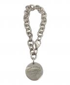 TIFFANY & Co.ティファニー アンド コー）の古着「ラウンドタグ チェーン ブレスレット」