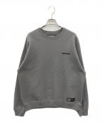 NEIGHBORHOODネイバーフッド）の古着「PLAIN SWEAT CREWNECK LS」｜グレー
