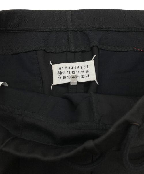 Maison Margiela（メゾンマルジェラ）Maison Margiela (メゾンマルジェラ) ウール カットオフデザイン ハーフパンツ ブラック サイズ:48の古着・服飾アイテム