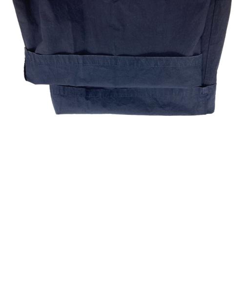 nagonstans（ナゴンスタンス）nagonstans (ナゴンスタンス) Washedタイプライター タックゴムカーゴ パンツ ネイビー サイズ:Sの古着・服飾アイテム