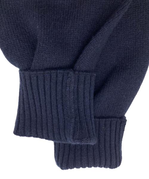 AMI Alexandre Mattiussi（アミアレクサンドルマテュッシ）AMI Alexandre Mattiussi (アミアレクサンドルマテュッシ) Cashmere Ami De Coeur Crew Neck Sweater ネイビー サイズ:XLの古着・服飾アイテム