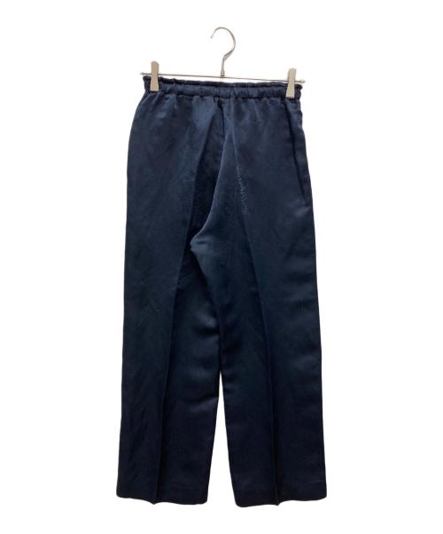 BLAMINK（ブラミンク）BLAMINK (ブラミンク) シルクリネンパンツ ネイビー サイズ:36の古着・服飾アイテム