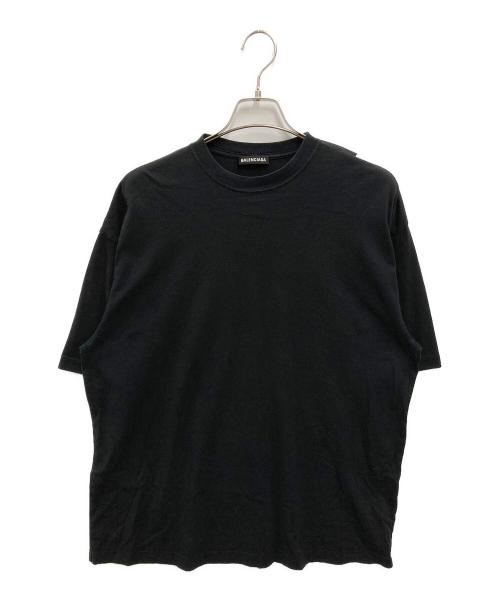 BALENCIAGA（バレンシアガ）BALENCIAGA (バレンシアガ) Balenciaga tag tee ブラック サイズ:Sの古着・服飾アイテム
