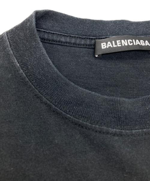 BALENCIAGA（バレンシアガ）BALENCIAGA (バレンシアガ) Balenciaga tag tee ブラック サイズ:Sの古着・服飾アイテム