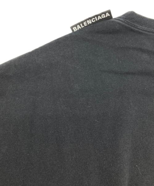 BALENCIAGA（バレンシアガ）BALENCIAGA (バレンシアガ) Balenciaga tag tee ブラック サイズ:Sの古着・服飾アイテム