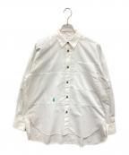 nagonstansナゴンスタンス）の古着「T/Cブロードシャツ」｜ホワイト