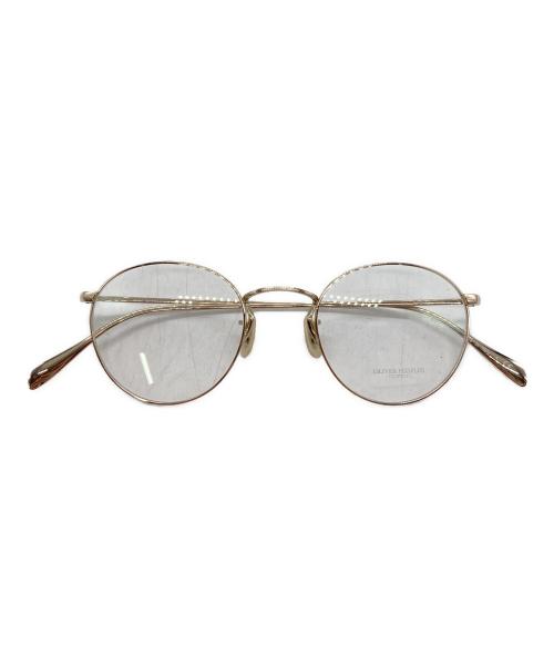 OLIVER PEOPLES（オリバーピープルズ）OLIVER PEOPLES (オリバーピープルズ) Coleridge シャンパンゴールド サイズ:47□22 145の古着・服飾アイテム