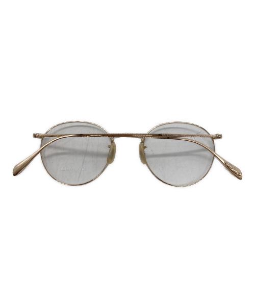 OLIVER PEOPLES（オリバーピープルズ）OLIVER PEOPLES (オリバーピープルズ) Coleridge シャンパンゴールド サイズ:47□22 145の古着・服飾アイテム
