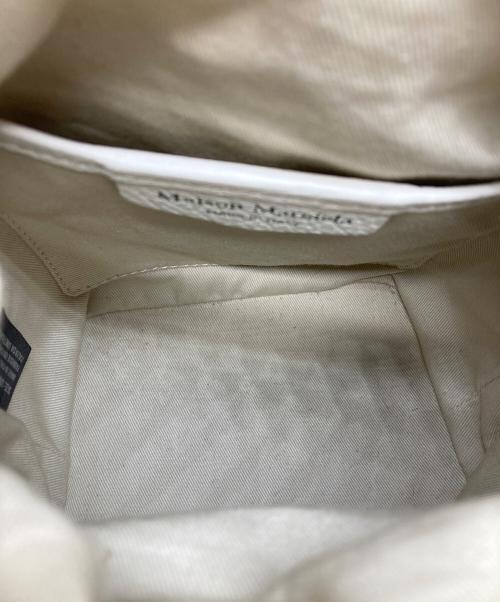 Maison Margiela（メゾンマルジェラ）Maison Margiela (メゾンマルジェラ) Maison Margiela バケットバッグ ホワイトの古着・服飾アイテム