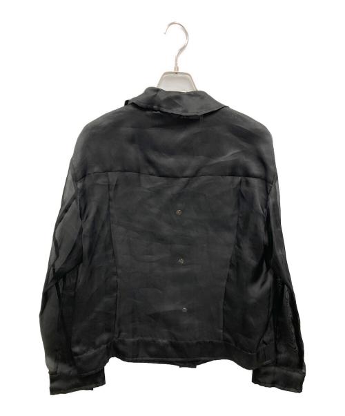 HERNO（ヘルノ）HERNO (ヘルノ) シアー シルク ジャケット ブラック サイズ:44の古着・服飾アイテム