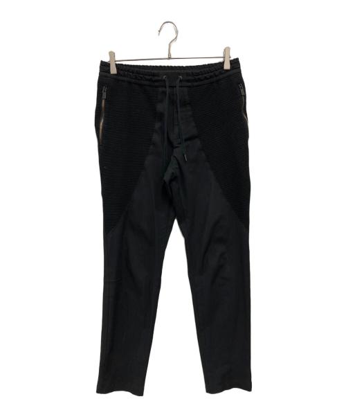 TATRAS（タトラス）TATRAS (タトラス) 切替ストレッチパンツ ブラック サイズ:3の古着・服飾アイテム